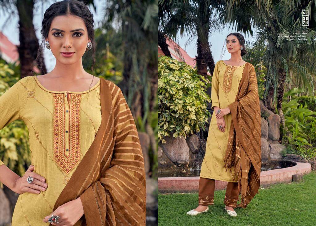 Rangoon Crunch Heavy Viscose With 2MM Sequence Embroidery Neck Work Fancy Designer Festive Wear Readymade Dress Collection